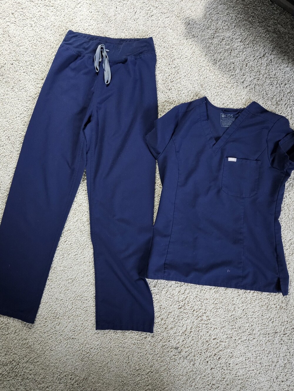 Figs Navy scrub Set (Small)